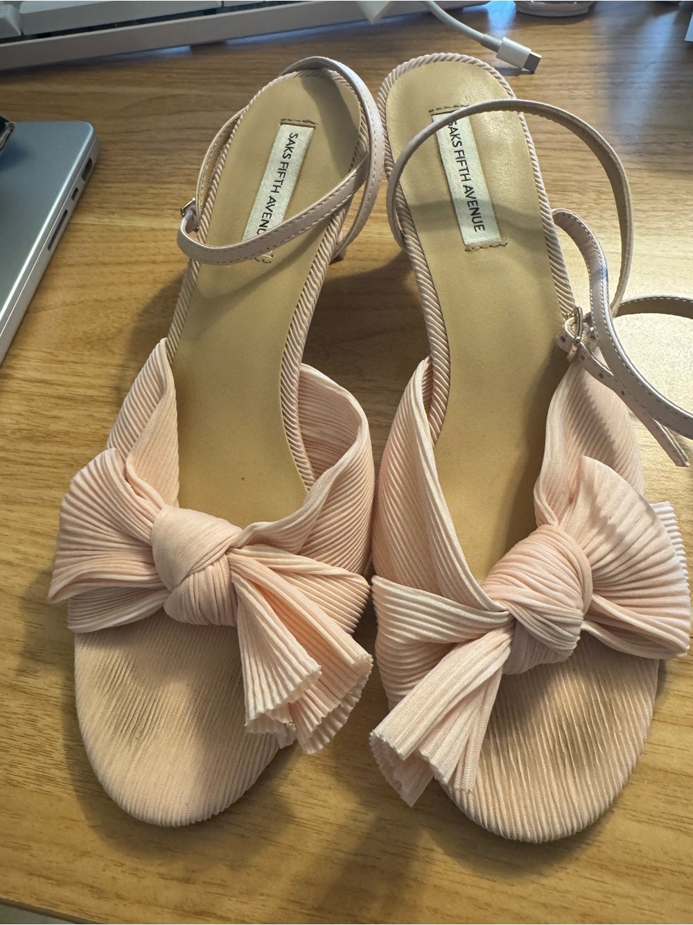 Saks Fifth Ave Sammy Kitten Heels